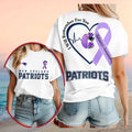 New England Patriots Alzheimer's Awareness Shirt 2026 NE Patriots Merch Gift For Football Fans - Merchluma