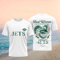 New York Jets Merch 2026 Real Women Love Football Love The Jets T-Shirt Gift For Football Fans - Merchluma