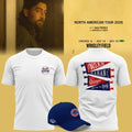 Noah Kahan Chicago Merch The Great Divide Tour 2026 Wrigley Field Shirt White Gifts For Fans - Merchluma