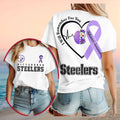 Pittsburgh Steelers Alzheimer Awareness 2026 Shirt Steelers Merch Gifts For Sister - Merchluma