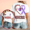 San Francisco 49ers Alzheimer Awareness 2026 Shirt SF 49ers Merch Gifts For Wife - Merchluma