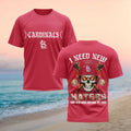 Skull St Louis Cardinals I Need New Haters Shirt Cardinals Merch Gifts For Baseball Fans - Merchluma