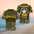 Philadelphia Eagles US Army 250th Anniversary Shirt Eagles Merch Gifts For Military - Merchluma