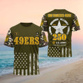 San Francisco 49ers 250 US Army This We'll Defend T-Shirt 2026 49ers Merch Gifts For Army - Merchluma