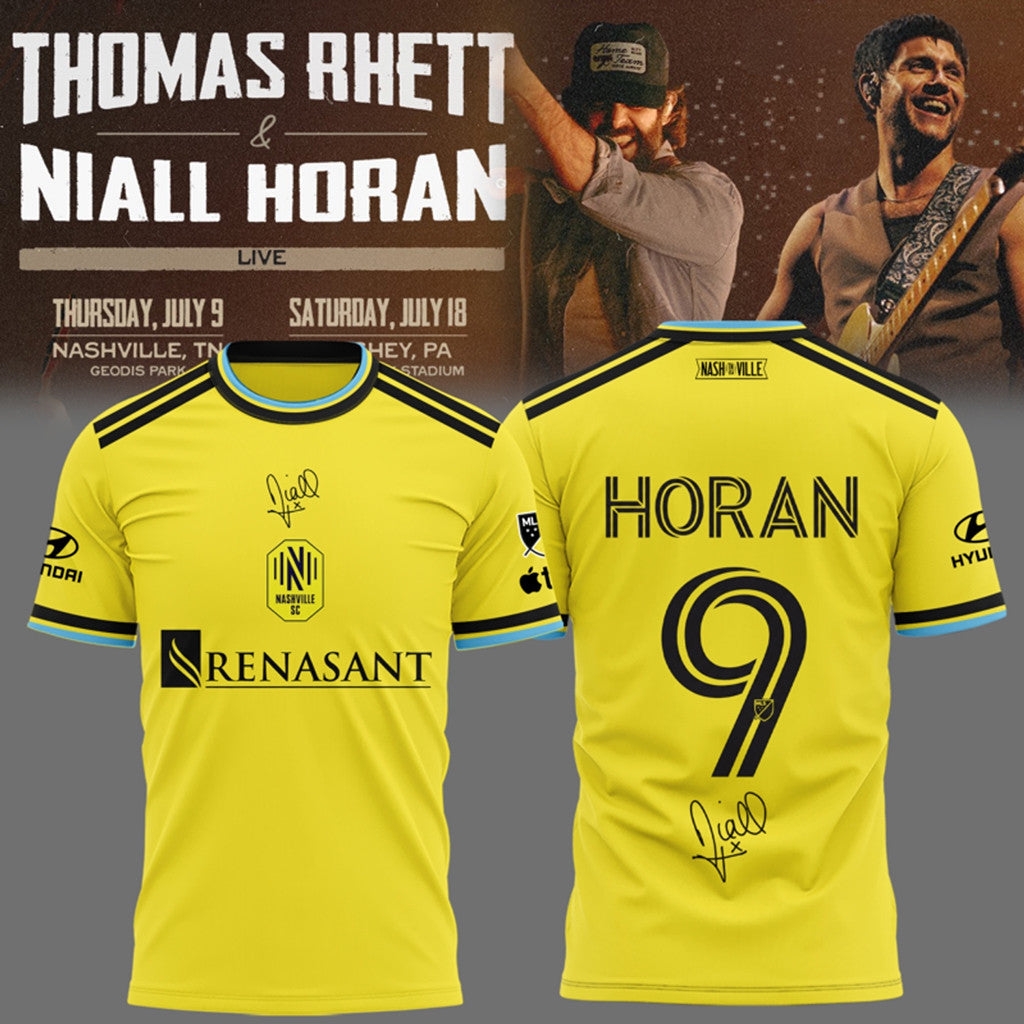 Niall Horan And Thomas Rhett Merch #9 The Soundtrack to Life Tour T-Shirt Gifts For Fans - Merchluma