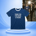 Tom Holland In New York Spider Man Brand New Day Shirt Thank You For Being A Friend T-Shirt - Merchluma