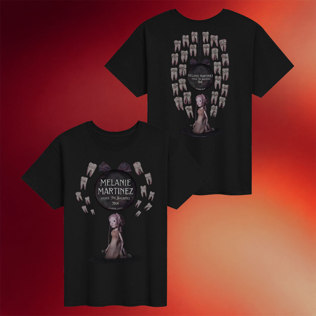 Melanie Martinez Merch 2026 Hades The Sacrifice Tour Shirt Melanie Martinez Concert Merch Black - Merchluma