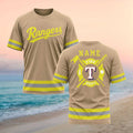 Personalized Texas Rangers Baseball Team Fire Dept Shirt Rangers Merch Fireman Gifts - Merchluma
