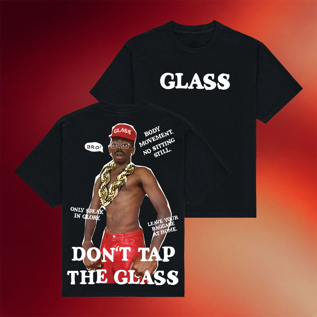 Tyler The Creator Merch 2026 Rules T-Shirt Don't Tap The Glass Shirt Black Golf Wang Merch - Merchluma