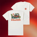 Seager Co Merch 2026 Baja T-Shirt Vintage White Camper Truck Shirt Best Gifts For Dad - Merchluma