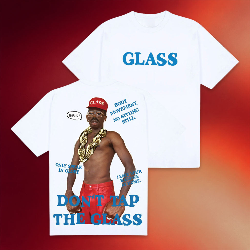 Tyler The Creator Merch 2026 Rules T-Shirt Don't Tap The Glass Shirt Golf Wang Merch White - Merchluma