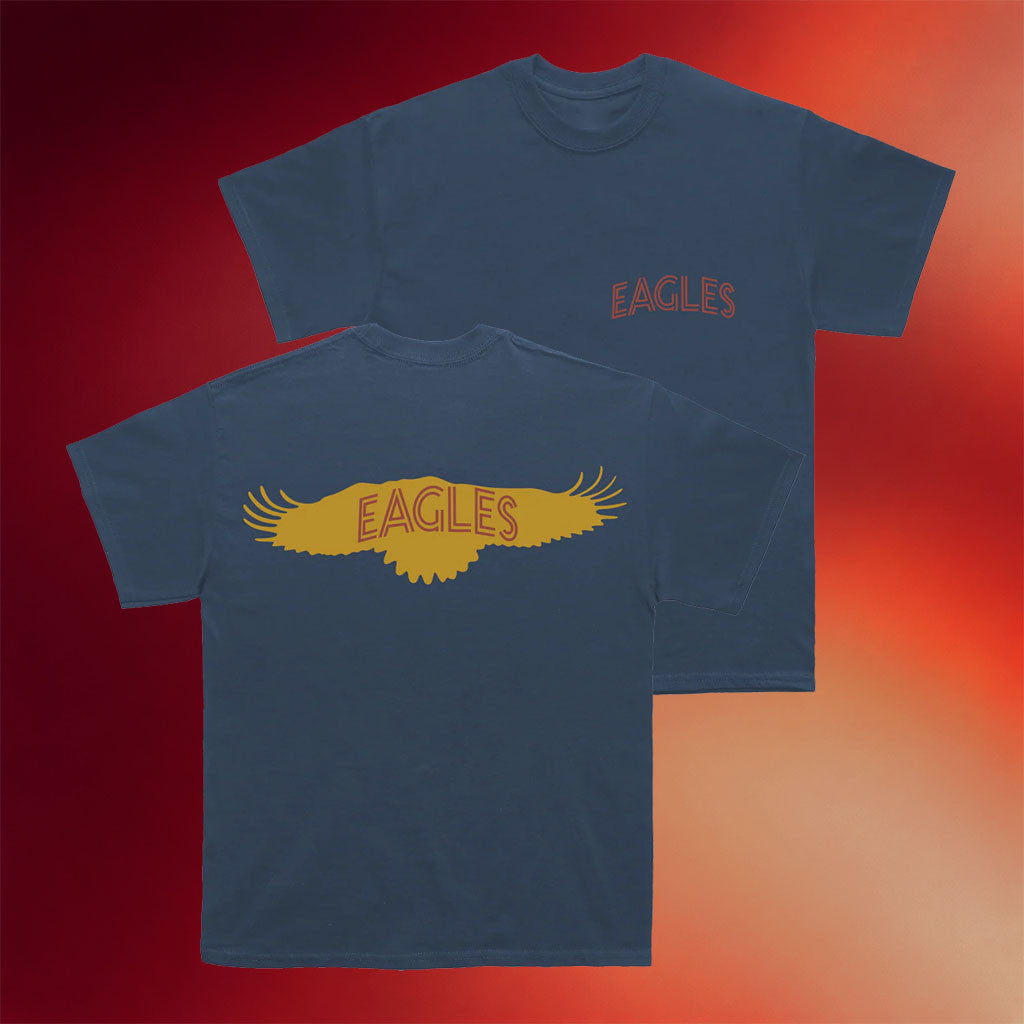 Eagles Merch 2026 Wings T-Shirt Eagles Band Shirt Music Gift Ideas For Guys - Merchluma