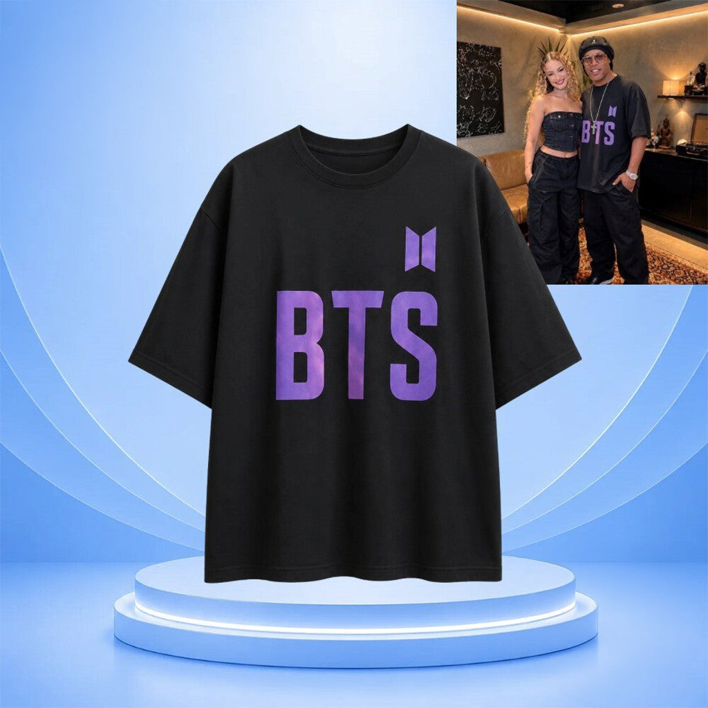 Ronaldinho X BTS 2026 FIFA World Cup Final T-Shirt BTS Fan Apparel Gifts For BFF - Merchluma