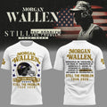 Morgan Wallen X Baltimore Ravens Still The Problem Tour 2026 Shirt White Morgan Wallen Merch - Merchluma