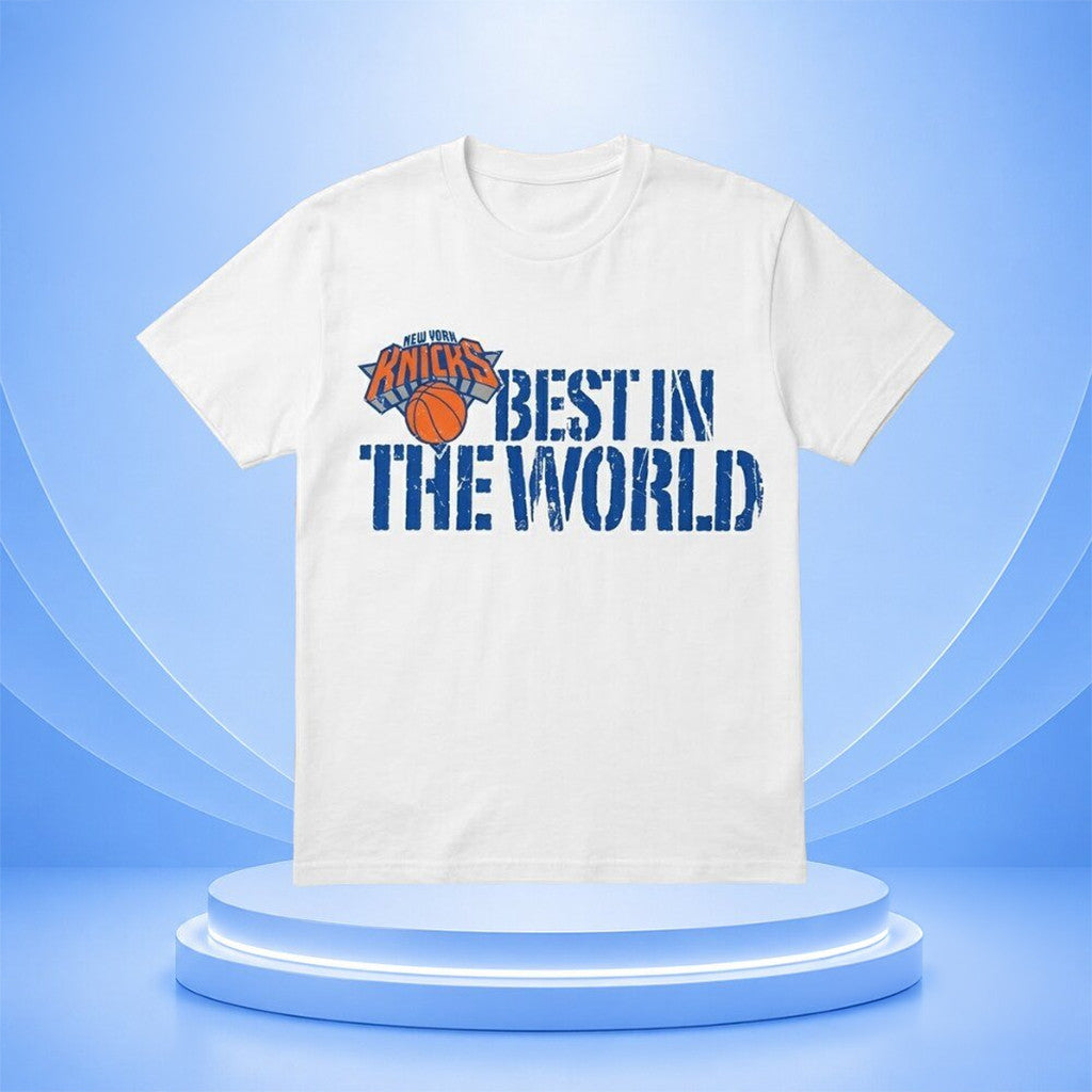 New York Knicks Best In The World Shirt 2026 NY Knicks Champions Merch Gift For Basketball Fans - Merchluma