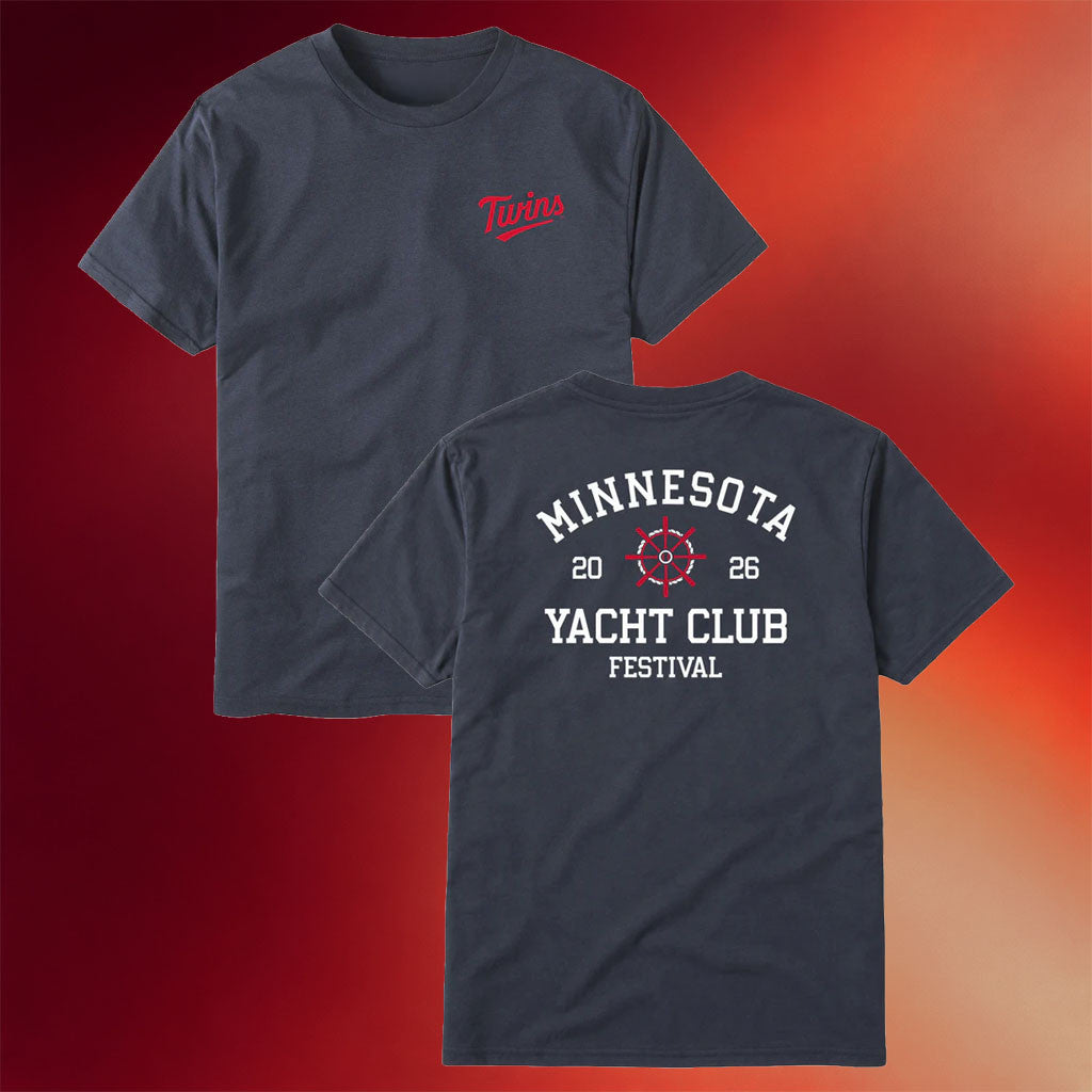 Minnesota Yacht Club Festival Merch 2026 Twins X MYC T-Shirt Music Concert Outfits Fan Gifts - Merchluma
