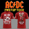ACDC X Carolina Panthers Merch Power Up Tour 2026 Shirt ACDC Merch Gift For Band Fans - Merchluma