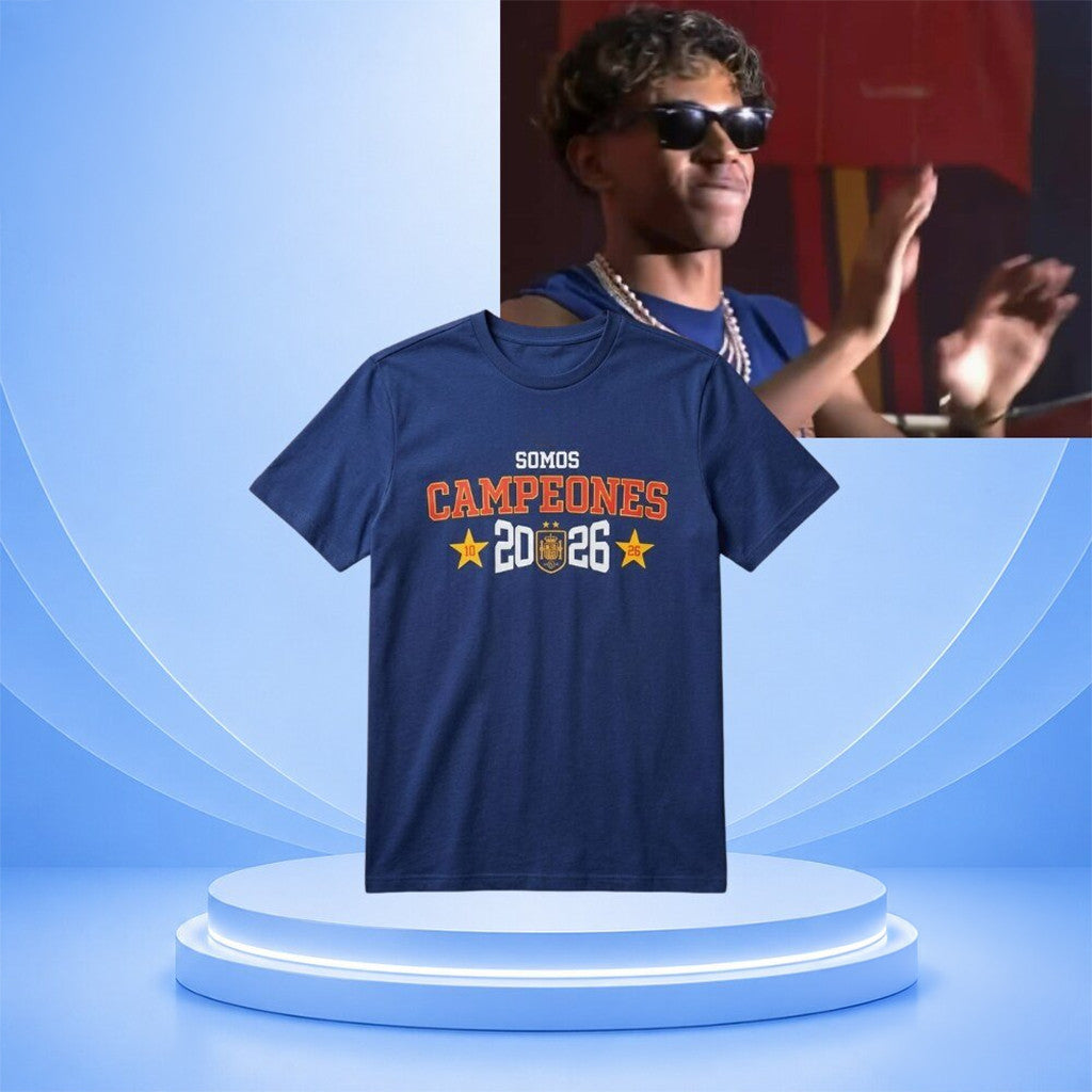 Spain Somos Campeones World Cup 2026 T-Shirt Gifts For Soccer Fans - Merchluma