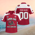 Custom Tampa Bay Buccaneers Football Team V-Neck Jersey Polo Shirt TB Buccaneers Merch Fan Gifts - Merchluma