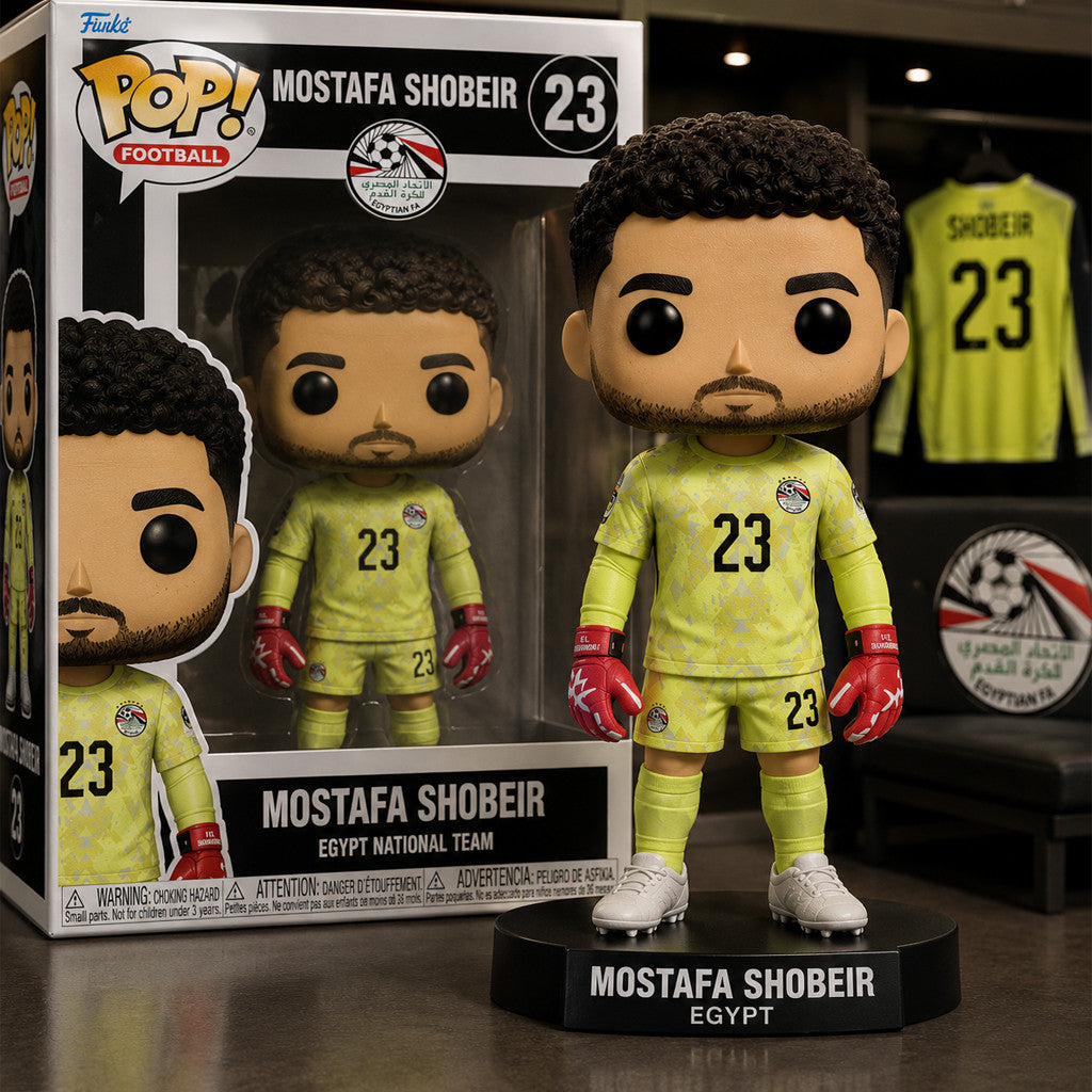 Mostafa Shobeir Egypt National Team Goalkeeper Funko Pop Egypt World Cup 2026 Merch Fan Gifts - Merchluma
