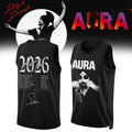 Diljit Dosanjh AURA World Tour 2026 Jersey Signature Diljit Dosanjh Merch Music Fan Gifts - Merchluma