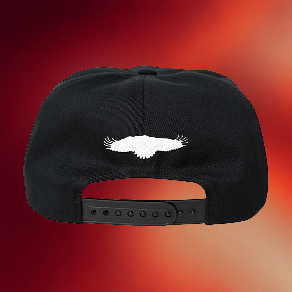Eagles Merch 2026 Peaceful Easy Feeling Black Embroidered Hat Eagles Band Merch Fan Present - Merchluma