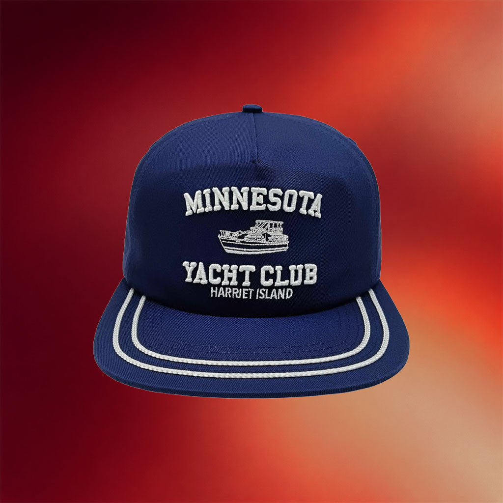 Minnesota Yacht Club Festival Merch 2026 MYC Harriet Island Snapback Hat Embroidered Fan Gifts - Merchluma