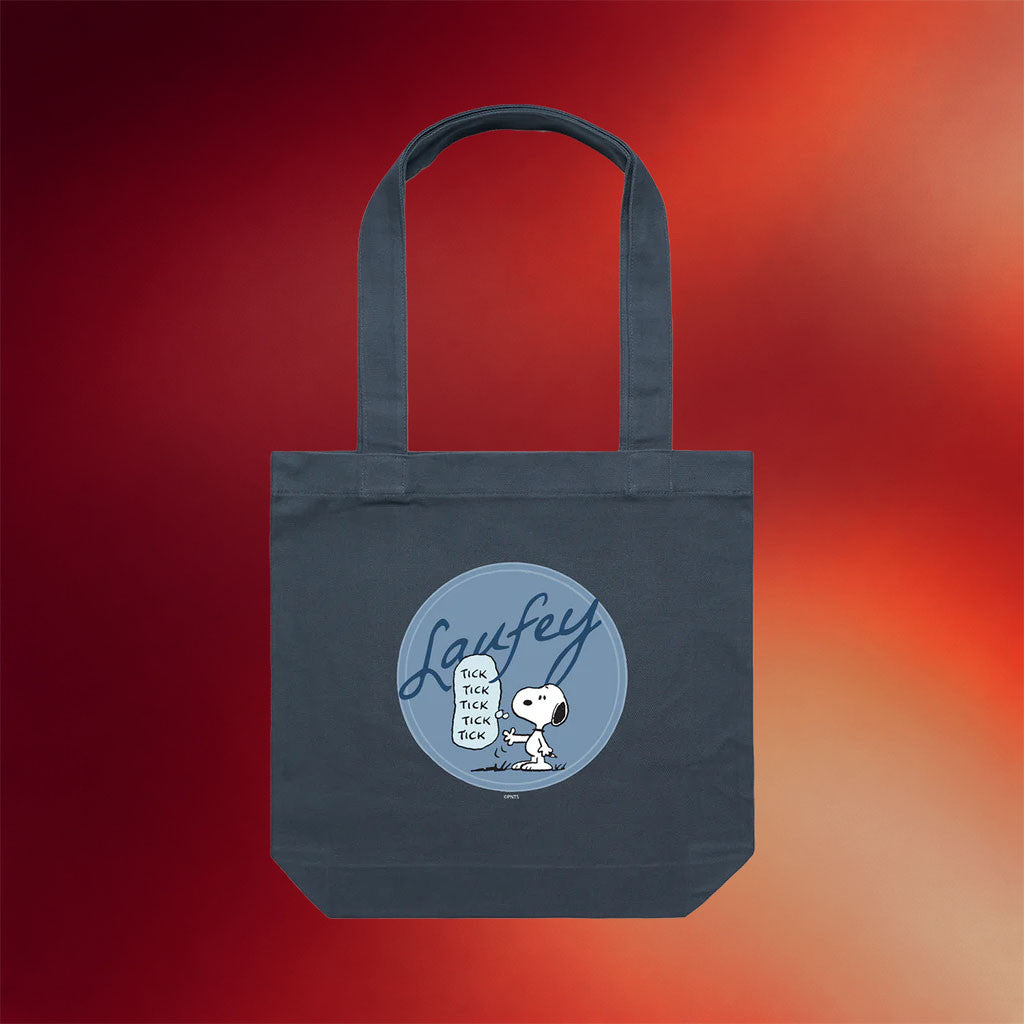 Laufey Merch 2026 Peanuts Snoopy Tote Bag Best Gifts For Music Lovers - Merchluma