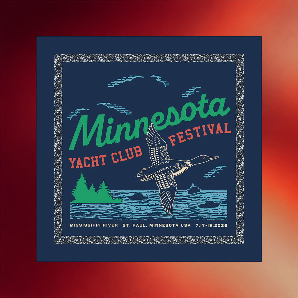 Minnesota Yacht Club Festival Merch 2026 Loon Bandana Unique Gifts For Music Lovers - Merchluma