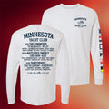 Minnesota Yacht Club Festival Merch 2026 Flags Lineup Long Sleeve Shirt Gift For Music Fans - Merchluma