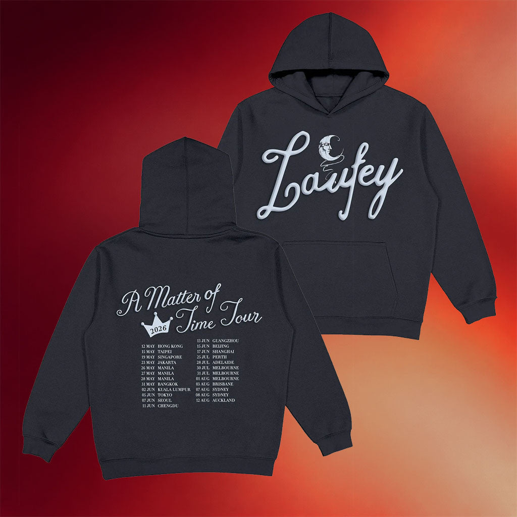 Laufey Merch 2026 A Matter Of Time Tour Hoodie Laufey Concert Merch Gift For Music Lovers - Merchluma