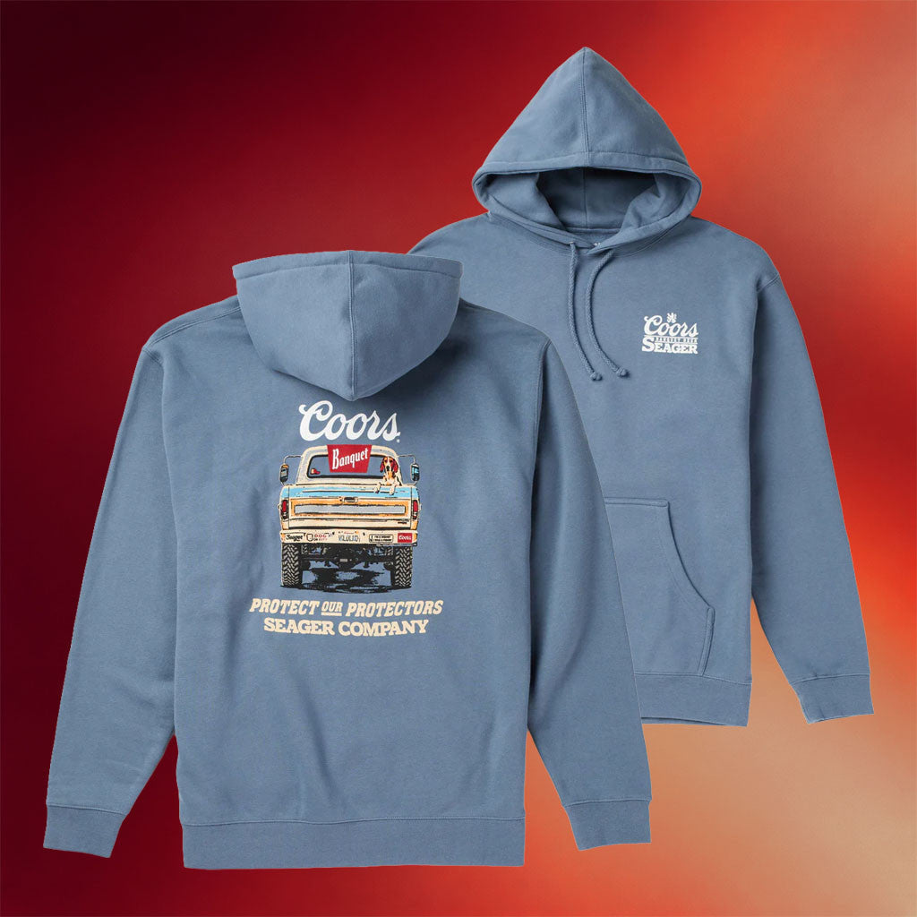 Seager Co Merch 2026 Seager X Coors Banquet Bumper Hoodie Best Gifts For Boyfriend - Merchluma