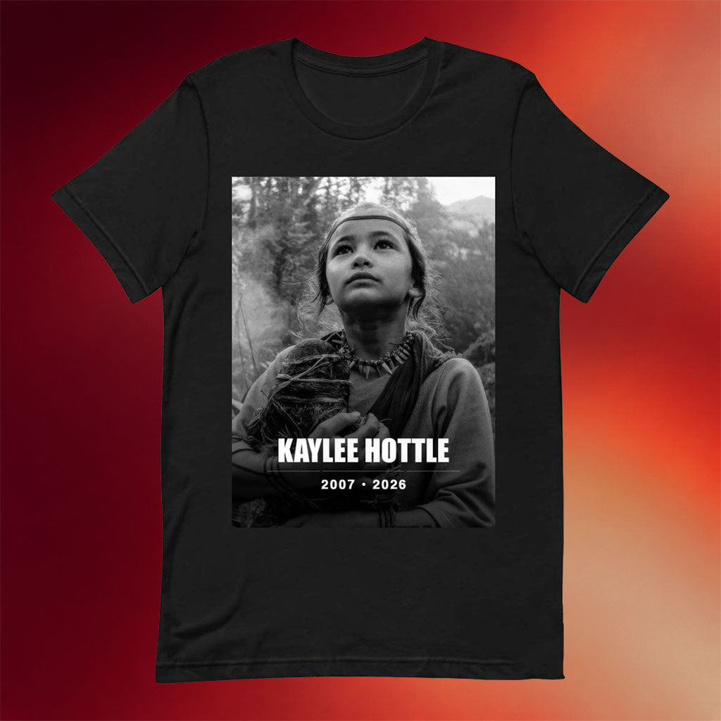 Kaylee Hottle Memorial Merch RIP Kaylee Hottle 2007 2026 T-Shirt Godzilla Vs Kong Movie Merch - Merchluma
