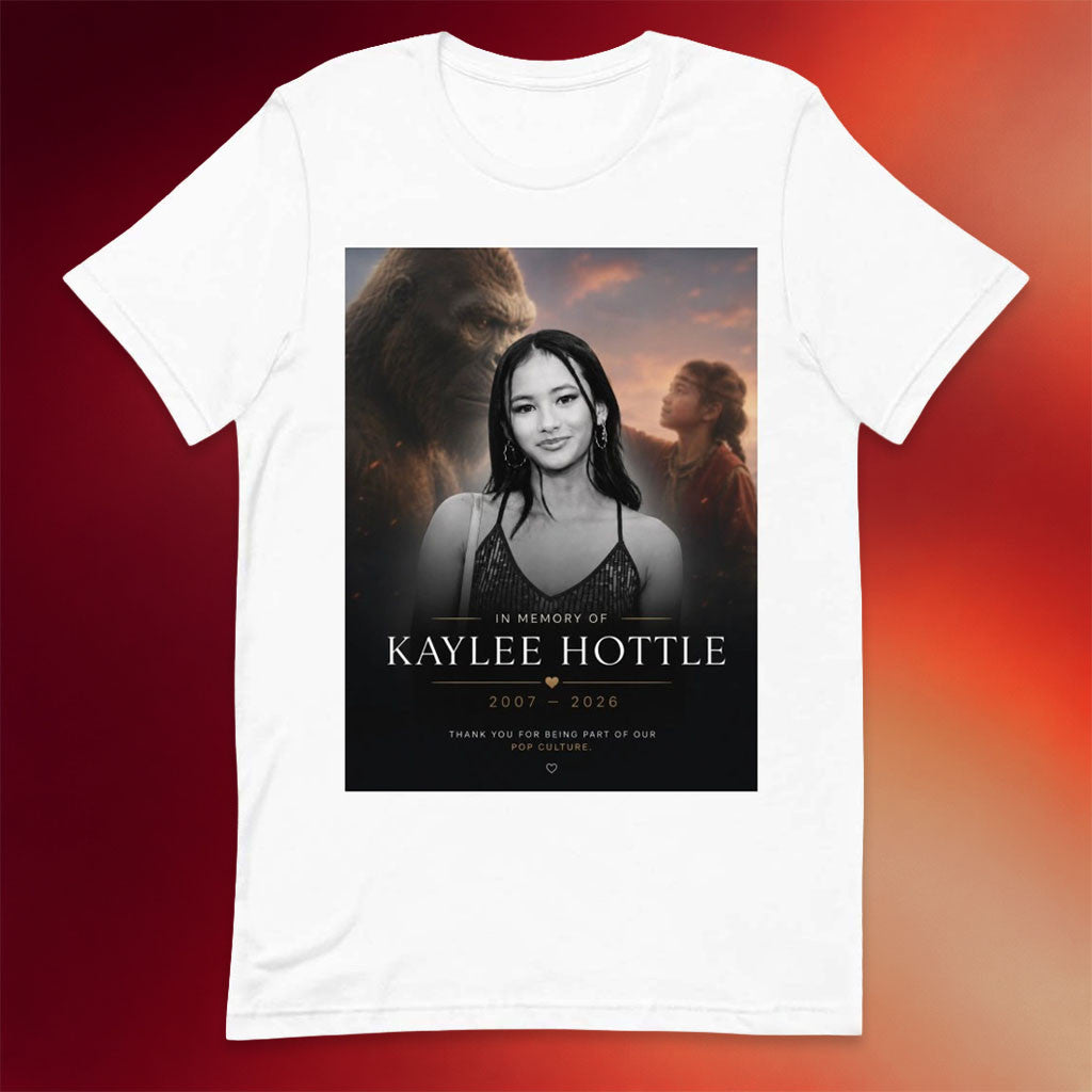 Kaylee Hottle Memorial Merch In Memory Of Kaylee Hottle 2007 2026 Shirt Godzilla Kong Movie Merch - Merchluma
