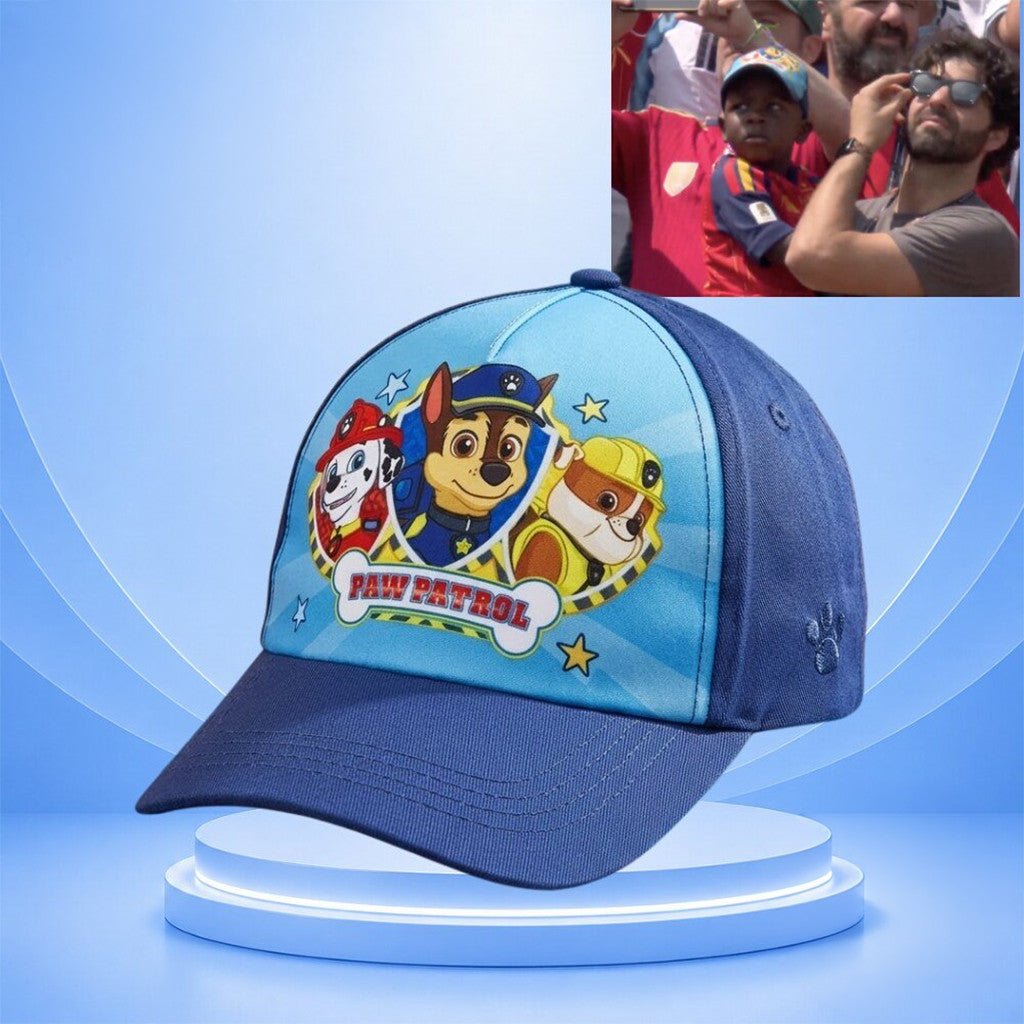 Lamine Yamal Little Brother Keyne PAW Patrol Hat Spain World Cup 2026 Champion Hat Best Gifts - Merchluma