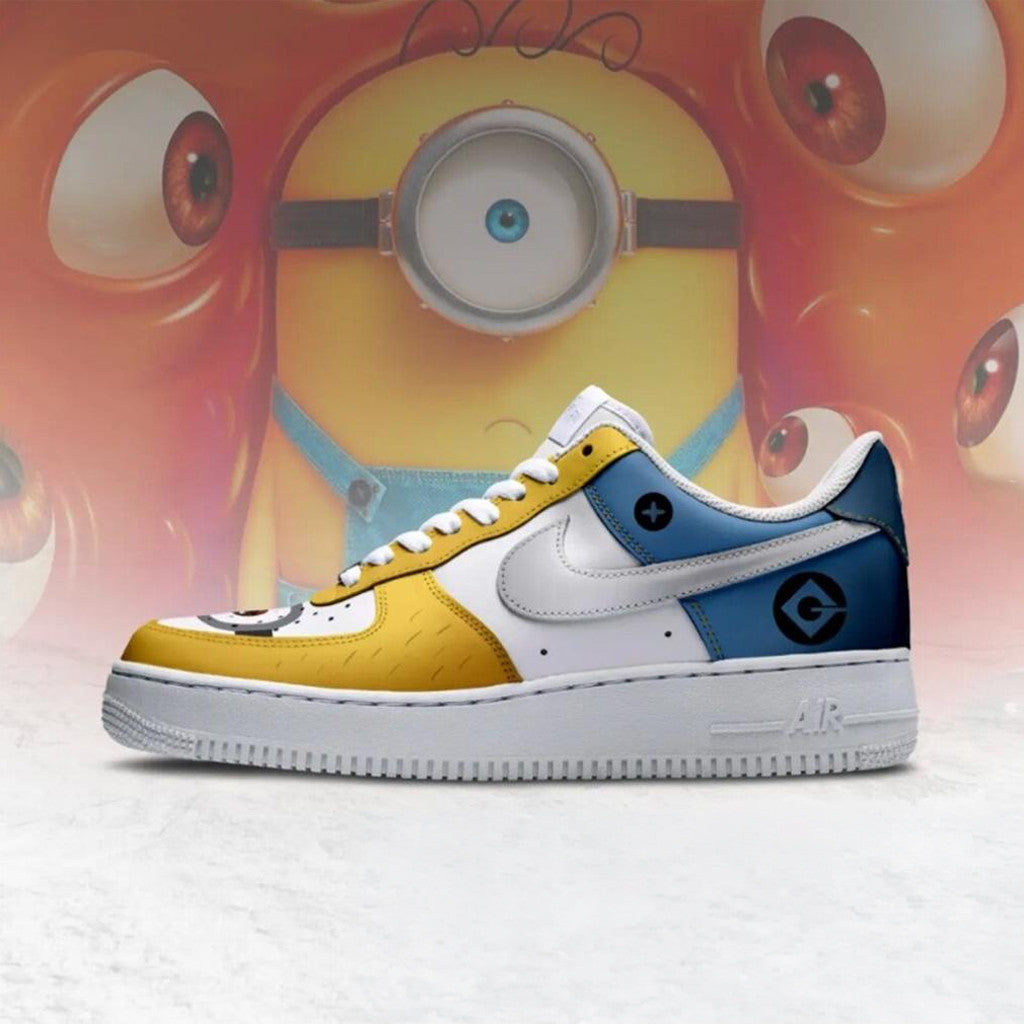 Minions Gru And Goomi Sneakers Shoes 2026 Minions Merch Birthday Gifts For Son - Merchluma
