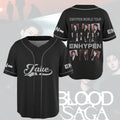 Enhypen 2026 Blood Saga World Tour Baseball Jersey Jake Jersey Enhypen Blood Saga Tour Merch - Merchluma