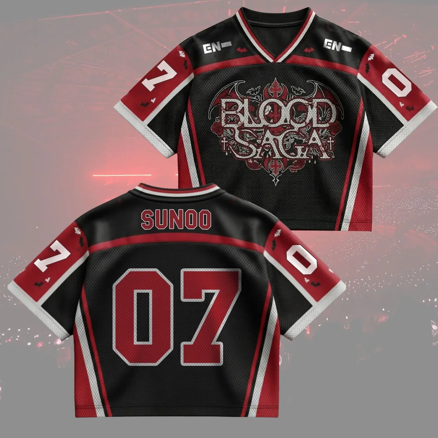 #07 Sunoo Enhypen Merch 2026 Immersive Blood Saga Enhypen World Tour Jersey Gift For Music Fans - Merchluma