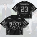 Blood Saga Merch 2026 Midnight Blood Saga Enhypen World Tour Jersey 23 Sunghoon Jersey For Fans - Merchluma