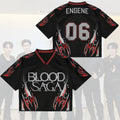 Engene #06 Enhypen Merch Blood Saga Enhypen World Tour Jersey Gift For Best Friends - Merchluma