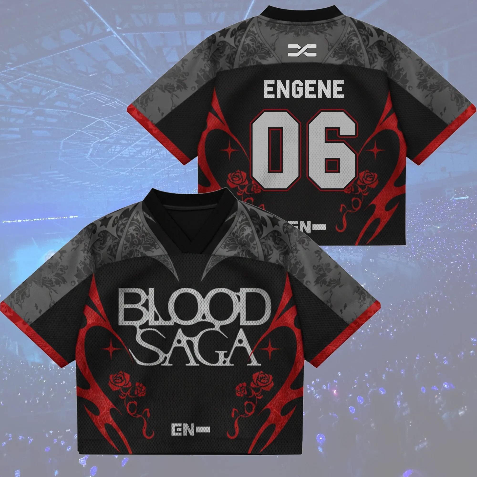 Engene #06 Enhypen Merch Blood Saga Enhypen World Tour Jersey Gifts For Girlfriend - Merchluma