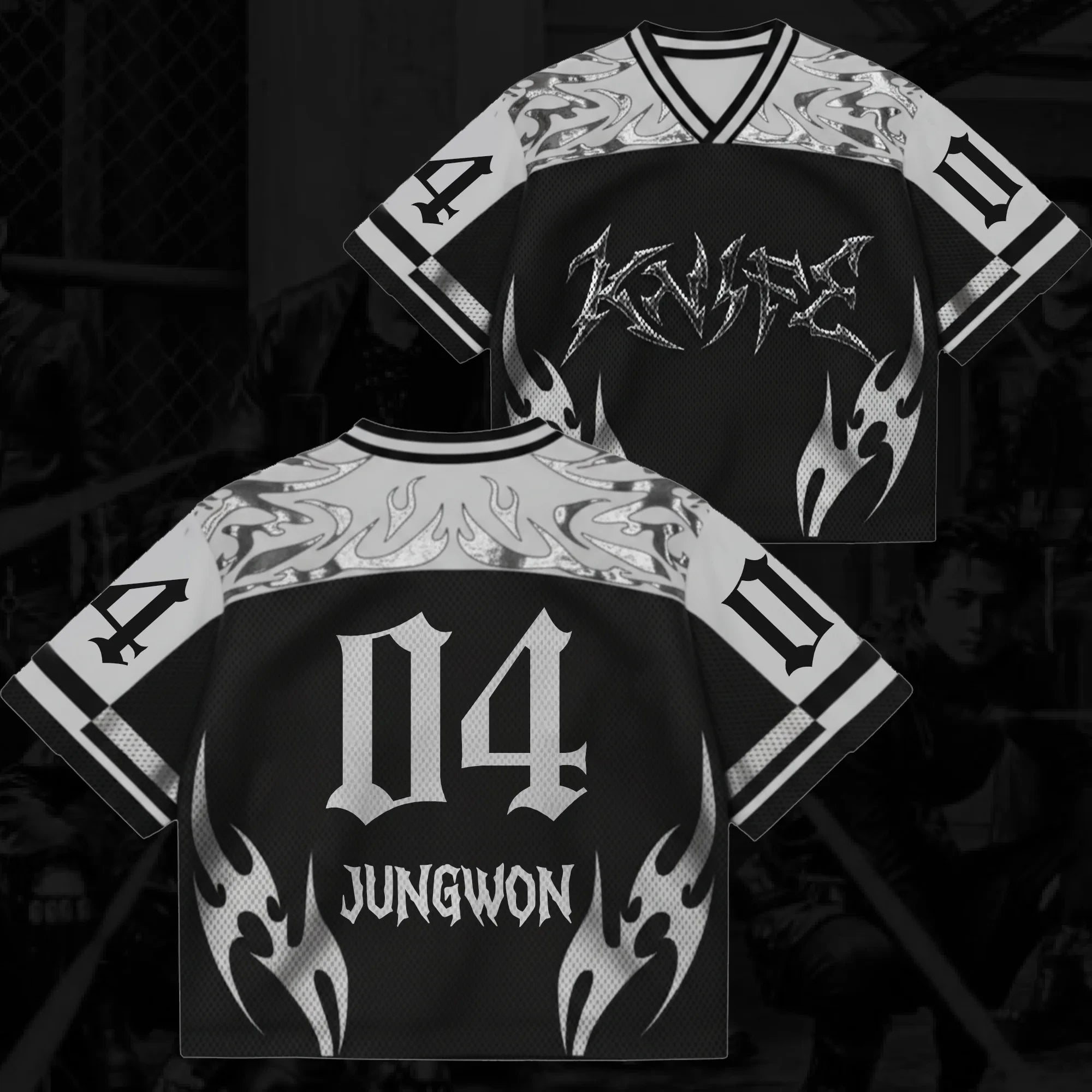 Enhypen Merch 2026 Knife Enhypen THE SIN VANISH Album Jersey 04 Jungwon Jersey Sister Present - Merchluma