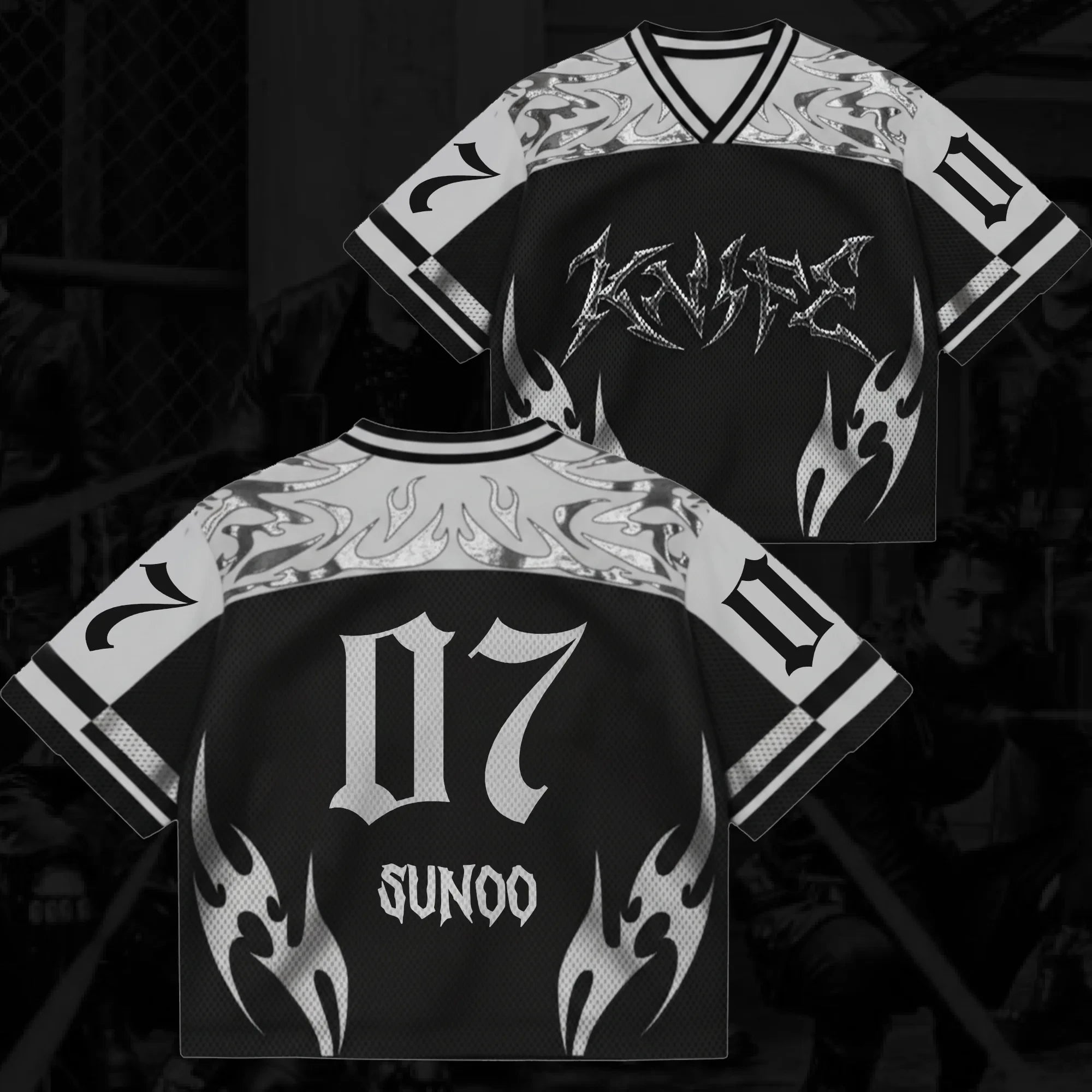 Enhypen Merch 2026 Knife Enhypen THE SIN VANISH Album Jersey 07 Sunoo Jersey Gift For BFF - Merchluma