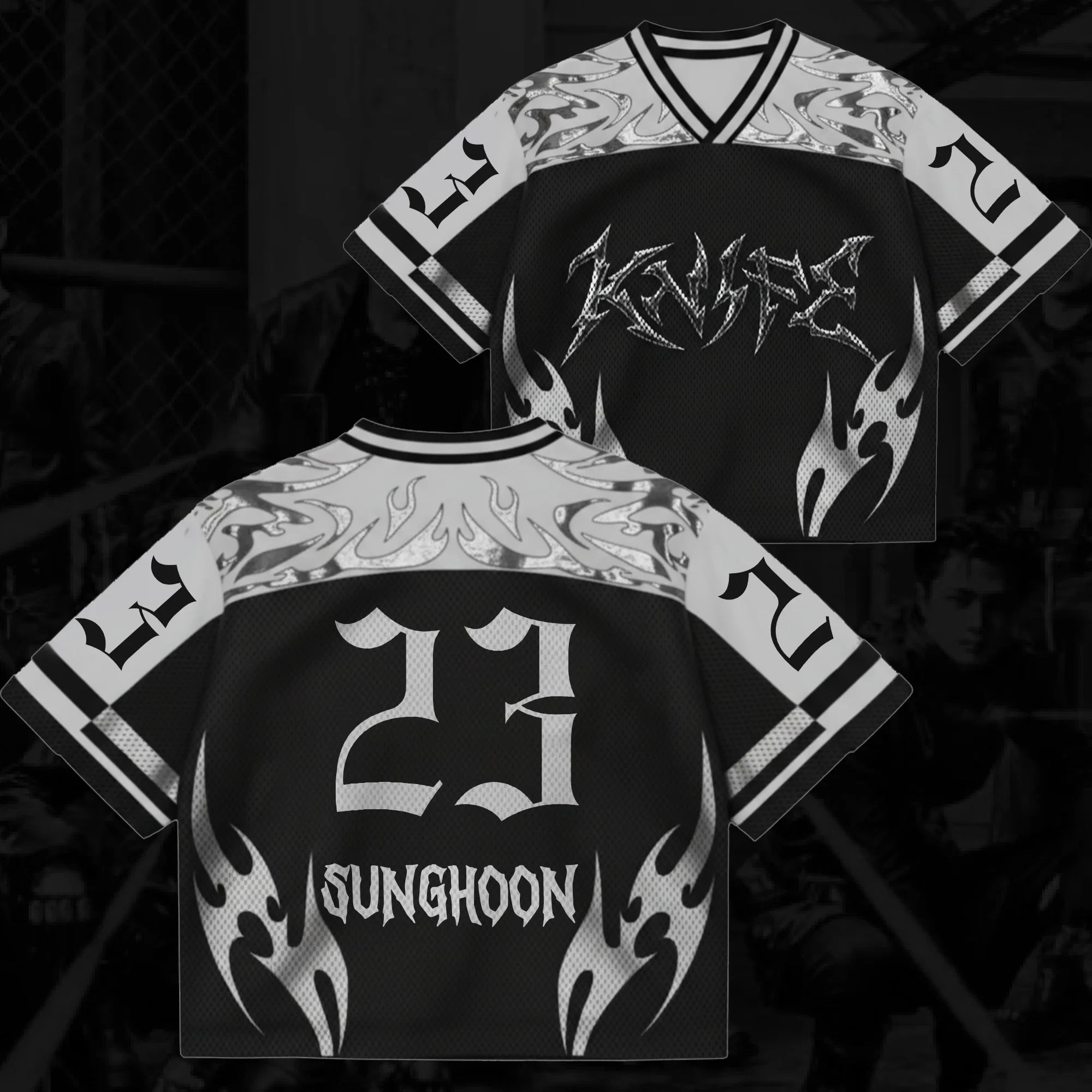 Enhypen Merch 2026 Knife Enhypen THE SIN VANISH Album Jersey 23 Sunghoon Jersey Kpop Fan Gifts - Merchluma