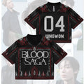 Untold Story Blood Saga Enhypen World Tour Jersey 04 Jungwon Enhypen Merch Gifts For Girlfriend - Merchluma