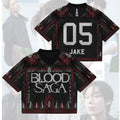 Untold Story Blood Saga Enhypen World Tour Jersey 05 Jake Enhypen Merch Best Gifts For Wife - Merchluma