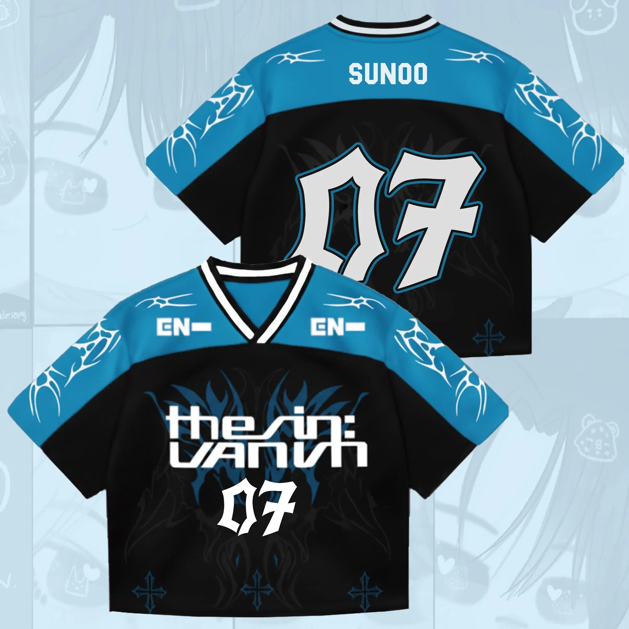 07 Sunoo Jersey Enhypen Merch 2026 THE SIN VANISH Enhypen Album Jersey Kpop Merch Gift For Fans - Merchluma