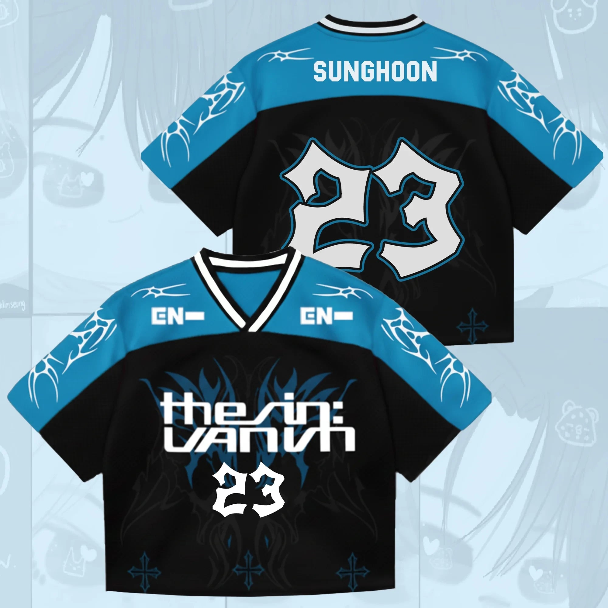 23 Sunghoon Jersey Enhypen Merch 2026 THE SIN VANISH Enhypen Album Jersey Kpop Merch Fan Gifts - Merchluma