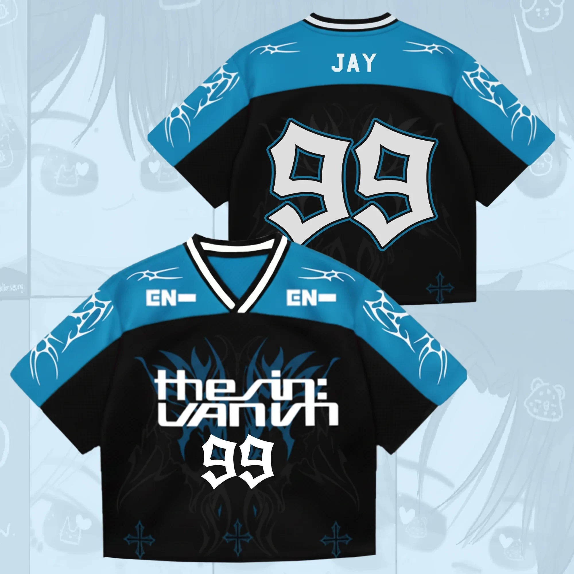 99 Jay Jersey Enhypen Merch 2026 THE SIN VANISH Enhypen Album Jersey Gift For Music Lovers - Merchluma