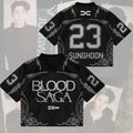 Shadow Duke Enhypen Blood Saga World Tour Jersey 23 Sunghoon Enhypen Merch Gifts For Her - Merchluma